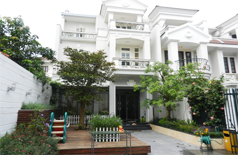 A stunning villa for rent in Block C Ciputra, Tay Ho district, Hanoi.