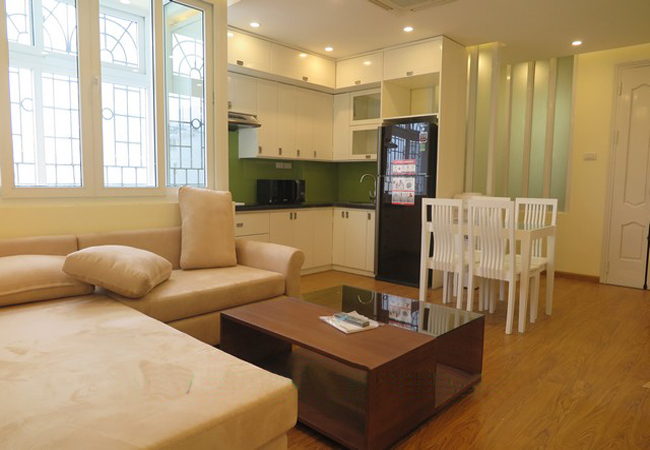 Brand new apartment in Truong Han Sieu street, near Thien Quang lake 