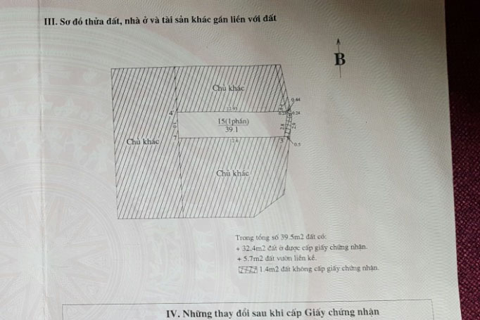 Cần Bán Đất Thổ Cư 39.1m2 Phú Thượng-Tây Hồ-Hà Nội 