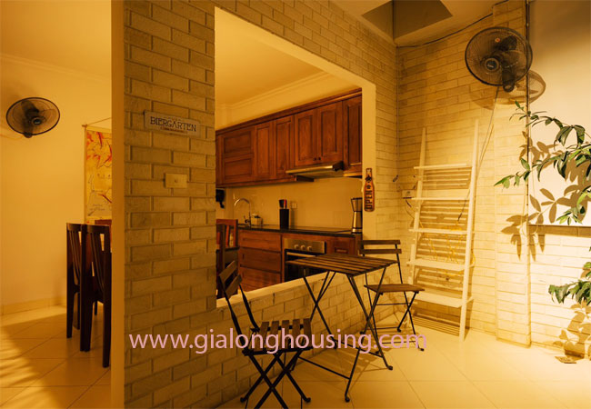 Nice furnished house for rent in Tran Hung Dao street, Hoan Kiem district 5