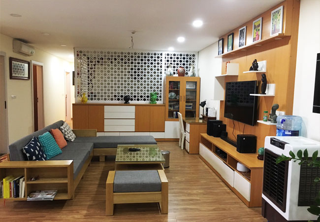 3 bedroom apartment for rent in Ngoai Giao Doan urban