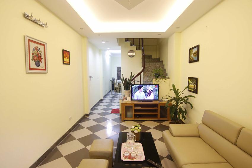 4 bedroom house in Dao Tan, Ba Dinh district for rent