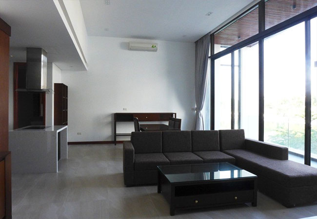 Big apartment for rent in Yen Phu Hanoi village with 01 bedroom 