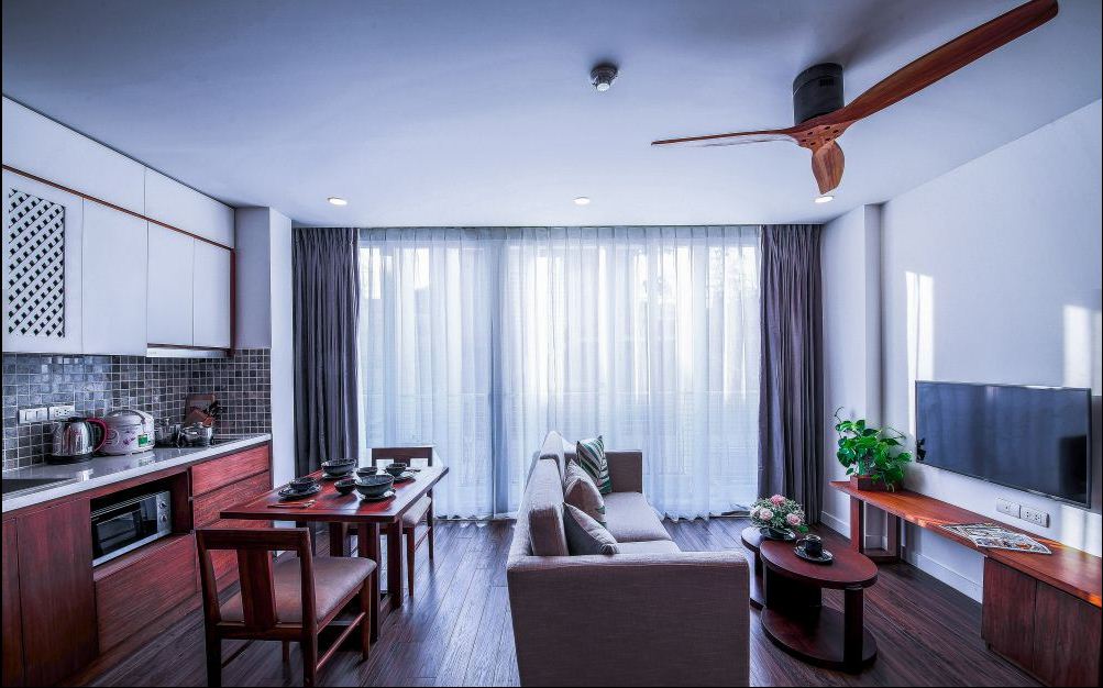 BRAND NEW apartment in Dao Tan for rent with Japanese style 