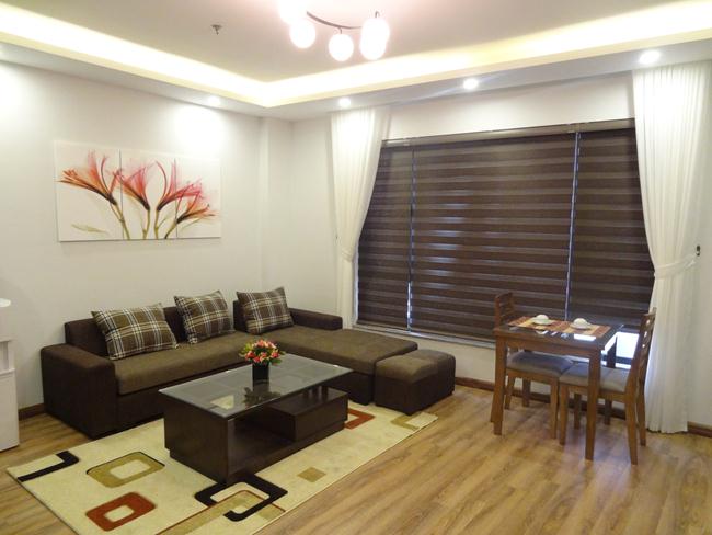 Brand new serviced apartment in Linh Lang for rent 