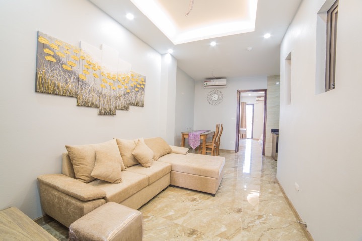 Brand new serviced apartment in Nguyen Hong for rent 