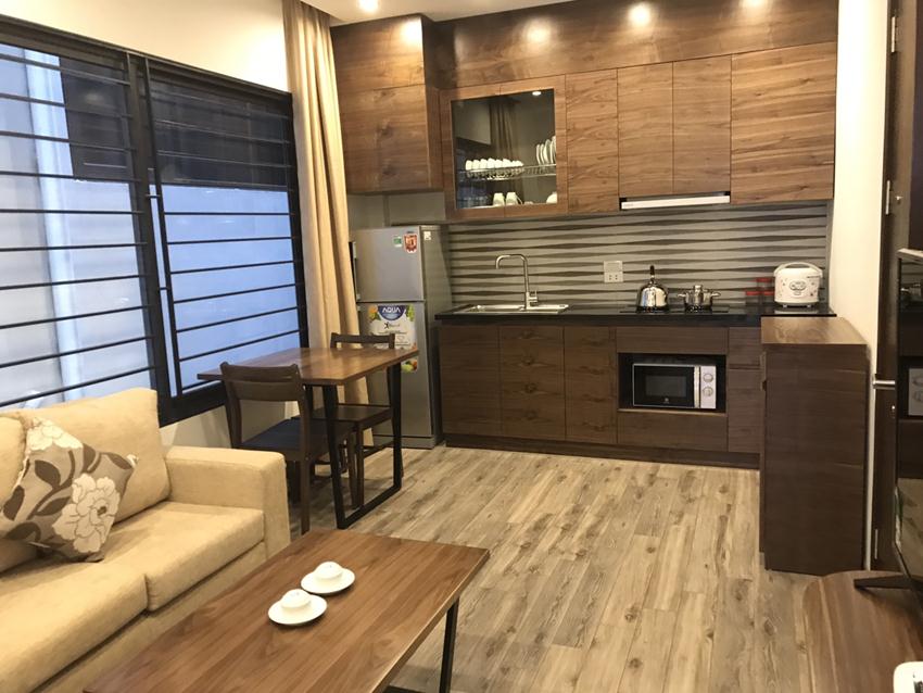 Brand new serviced apartment in Tran Quoc Hoan, Cau Giay for rent 