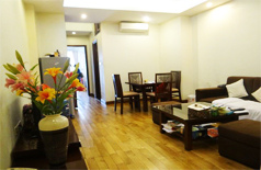 Căn hộ 1 phòng ngủ đầy đủ nội thất hiện đại cho thuê ở phố Nam Ngư,Hoàn Kiếm