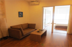 Căn hộ 1 phòng ngủ,đầy đủ nội thất hiện đại cho thuê ở phố Hàng Vải, Hoàn Kiếm