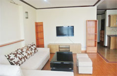 Cho thuê căn hộ dịch vụ 02 phòng ngủ,view hồ ở phố Quảng An,gần đường Xuân Diệu.