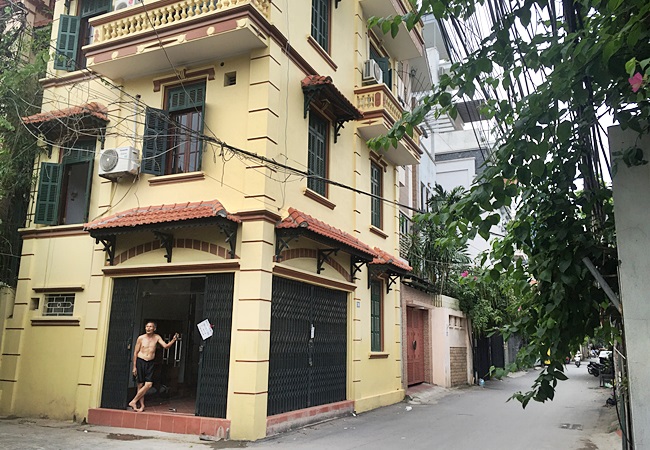 Cho thuê căn hộ tại đường 12 Đặng Thai Mai