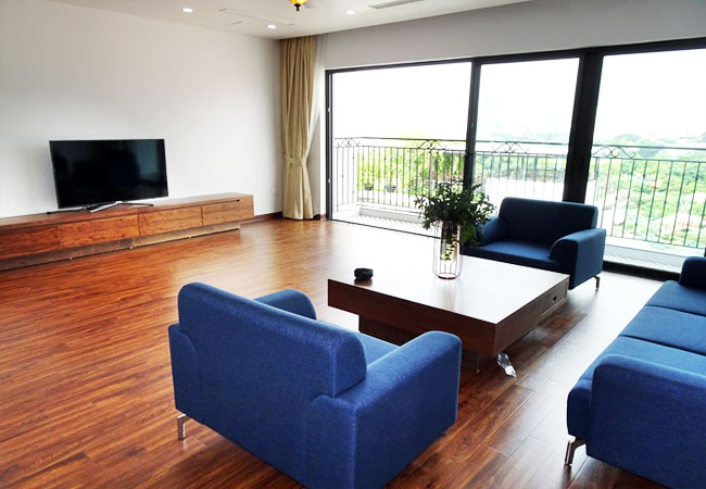 Duplex apartment for rent in Tay Ho district,lake view
