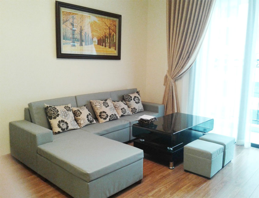 Fully furnished apartment in Sky City 88 Lang Ha