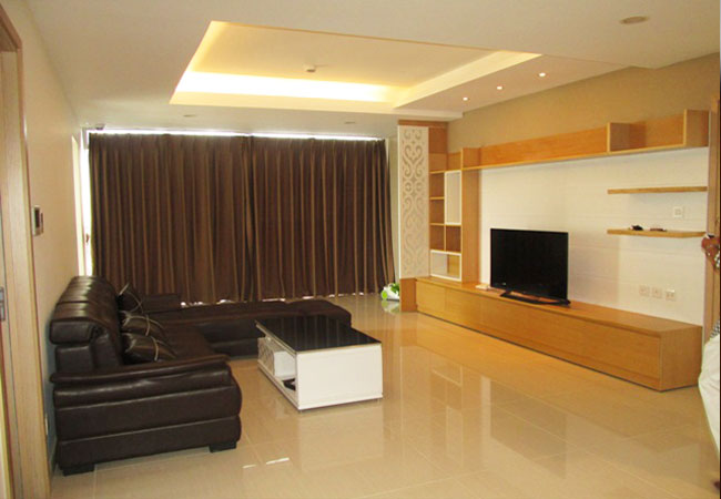 Fully furnished apartment with 04 bedrooms for rent in Thang Long no 1 