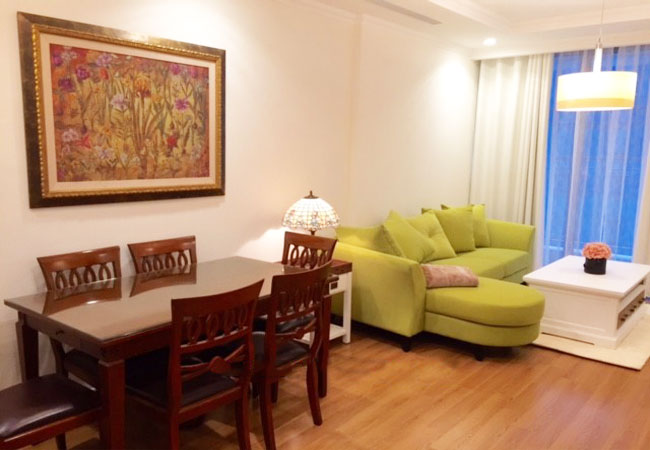 Fully furnished two bedroom apartment in Vinhomes 