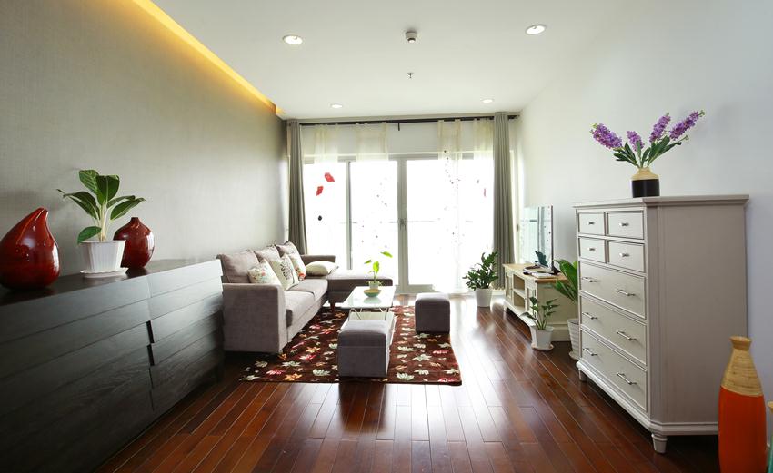 Furnished apartment in high floor of Lancaster Nui Truc, 2 bedrooms