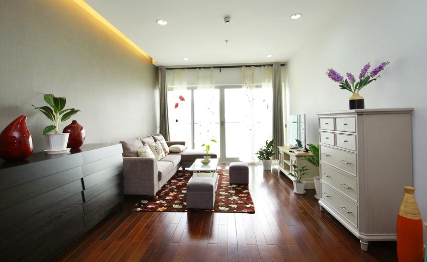 Furnished apartment in high floor of Lancaster Nui Truc, 2 bedrooms 