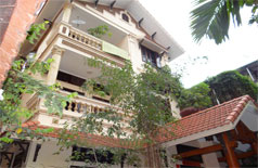 Garden house for rent near Buoi street, Ba Dinh district 