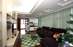 High floor apartment for rent with 1 bedroom, elevator in Hoan Kiem Hanoi