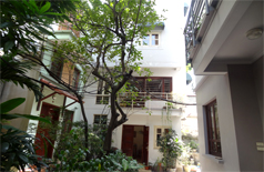 House for rent in Hoan Kiem,balcony,court yard,good prices