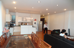 Lake view apartment for rent in Tran Vu