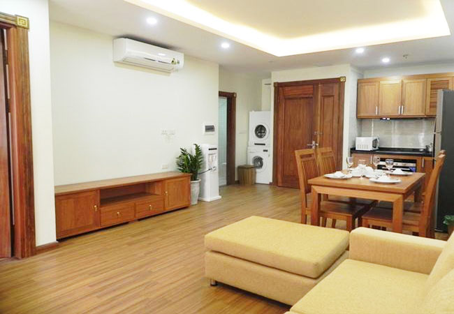 New serviced apartment for rent in Pham Ngoc Thach, near Thai Ha 
