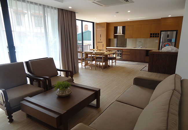 New serviced apartment in lane 31 Xuan Dieu 