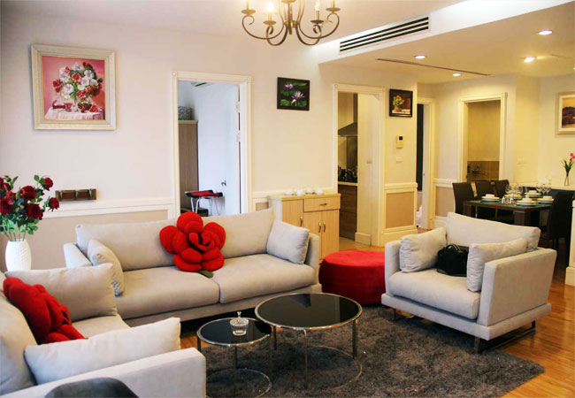 Nice 03 bedroom apartment for rent in Golden Westlake hanoi