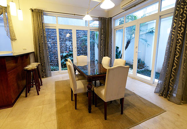 Nice furnished villa for rent in Block T4 Ciputra Hanoi