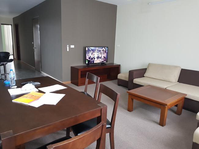 Serviced apartment in To Ngoc Van street Hanoi for rent 