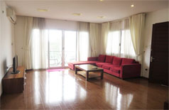 Serviced apartment near Bay Mau lake for rent, Hai Ba Trung district  