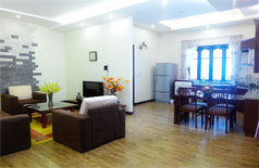 Serviced apartment with city view in Tran Te Xuong 