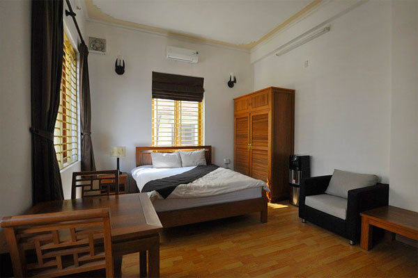 Serviced studio apartment for rent in To Ngoc Van Hanoi