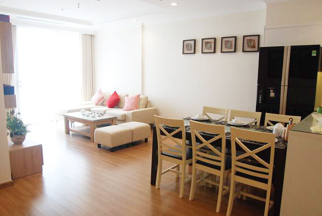 Spacious brand new apartment with 3 bedrooms in Vinhomes 