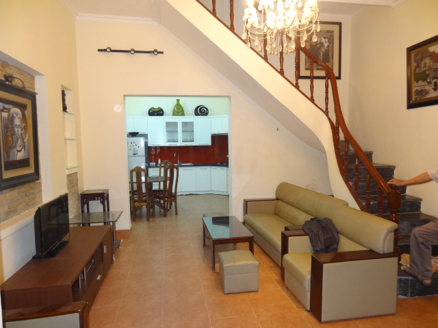 Three bedroom fully furnished house in Buoi road for rent 