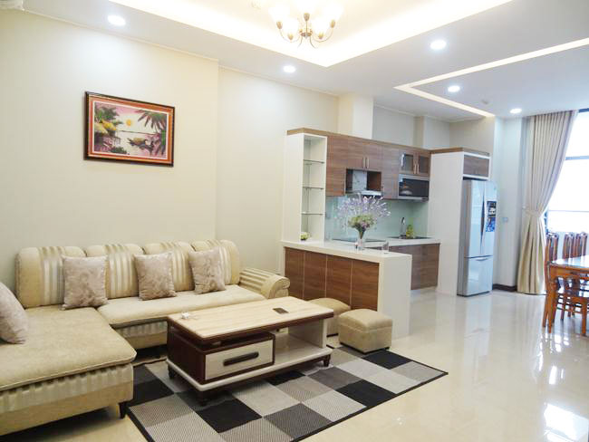 Trang An complex 3 bedrooms apartment for rent 