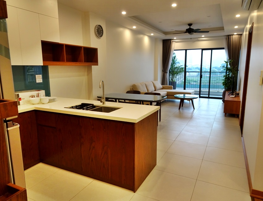 Two bedroom brand new apartment in Trinh Cong Son for rent