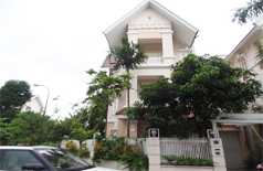 Unfurnished villa for rent in Block T Ciputra Hanoi