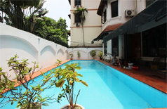 Villa for rent in To Ngoc Van Tay Ho with swimming pool for rent